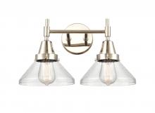 Innovations Lighting 447-2W-PN-G4474 - Caden - 2 Light - 17 inch - Polished Nickel - Bath Vanity Light