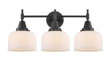  447-3W-BK-G71 - Caden - 3 Light - 26 inch - Matte Black - Bath Vanity Light