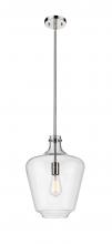 Innovations Lighting 493-1S-PN-G502-12 - Norwalk - 1 Light - 12 inch - Polished Nickel - Stem hung - Mini Pendant