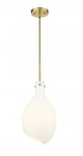 Innovations Lighting 493-1S-SG-G551-9 - Norwalk - 1 Light - 9 inch - Satin Gold - Stem hung - Mini Pendant