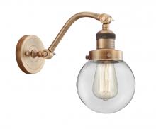  515-1W-BB-G202-6-LED - Beacon - 1 Light - 6 inch - Brushed Brass - Sconce