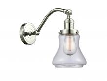  515-1W-PN-G192 - Bellmont - 1 Light - 7 inch - Polished Nickel - Sconce