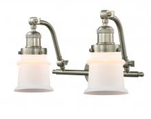 Innovations Lighting 515-2W-SN-G181S - Canton - 2 Light - 18 inch - Brushed Satin Nickel - Bath Vanity Light