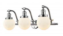 Innovations Lighting 515-3W-PC-G201-6 - Beacon - 3 Light - 26 inch - Polished Chrome - Bath Vanity Light