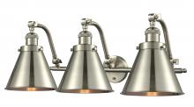 Innovations Lighting 515-3W-SN-M13-SN - Appalachian - 3 Light - 28 inch - Brushed Satin Nickel - Bath Vanity Light