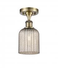 Innovations Lighting 516-1C-AB-G559-5ME - Bridal Veil - 1 Light - 5 inch - Antique Brass - Semi-Flush Mount