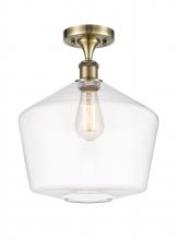 Innovations Lighting 516-1C-AB-G652-12 - Cindyrella - 1 Light - 12 inch - Antique Brass - Semi-Flush Mount