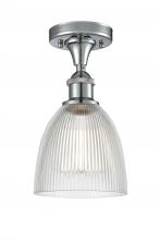 Innovations Lighting 516-1C-PC-G382 - Castile - 1 Light - 6 inch - Polished Chrome - Semi-Flush Mount