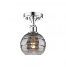 Innovations Lighting 516-1C-PC-G556-6SM - Rochester - 1 Light - 6 inch - Polished Chrome - Semi-Flush Mount