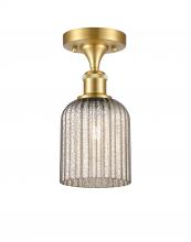 Innovations Lighting 516-1C-SG-G559-5ME - Bridal Veil - 1 Light - 5 inch - Satin Gold - Semi-Flush Mount