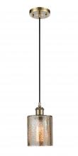 Innovations Lighting 516-1P-AB-G116 - Cobbleskill - 1 Light - 5 inch - Antique Brass - Cord hung - Mini Pendant