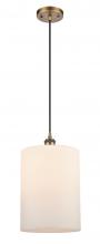 Innovations Lighting 516-1P-BB-G111-L - Cobbleskill - 1 Light - 9 inch - Brushed Brass - Cord hung - Mini Pendant