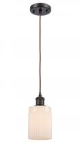 Innovations Lighting 516-1P-OB-G341 - Hadley - 1 Light - 5 inch - Oil Rubbed Bronze - Cord hung - Mini Pendant