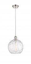 Innovations Lighting 516-1P-PN-G1215-10 - Athens Water Glass - 1 Light - 10 inch - Polished Nickel - Cord hung - Mini Pendant