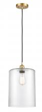 Innovations Lighting 516-1P-SG-G112-L - Cobbleskill - 1 Light - 9 inch - Satin Gold - Cord hung - Mini Pendant