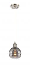 Innovations Lighting 516-1P-SN-G556-6SM - Rochester - 1 Light - 6 inch - Brushed Satin Nickel - Cord hung - Mini Pendant