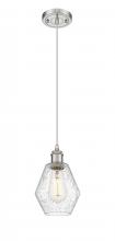 Innovations Lighting 516-1P-SN-G654-6 - Cindyrella - 1 Light - 6 inch - Brushed Satin Nickel - Cord hung - Mini Pendant