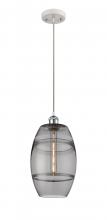 Innovations Lighting 516-1P-WPC-G557-8SM - Vaz - 1 Light - 8 inch - White Polished Chrome - Cord hung - Mini Pendant