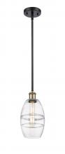 Innovations Lighting 516-1S-BAB-G557-6CL - Vaz - 1 Light - 6 inch - Black Antique Brass - Mini Pendant