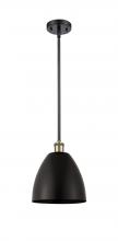 Innovations Lighting 516-1S-BAB-MBD-9-BK - Bristol - 1 Light - 9 inch - Black Antique Brass - Pendant