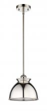 Innovations Lighting 516-1S-PN-M14-PN - Adirondack - 1 Light - 8 inch - Polished Nickel - Mini Pendant