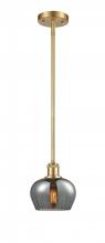 Innovations Lighting 516-1S-SG-G93-LED - Fenton - 1 Light - 7 inch - Satin Gold - Mini Pendant