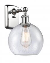 Innovations Lighting 516-1W-PC-G124-8 - Athens - 1 Light - 8 inch - Polished Chrome - Sconce