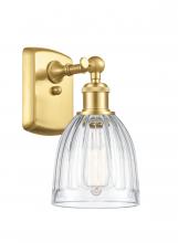 Innovations Lighting 516-1W-SG-G442 - Brookfield - 1 Light - 6 inch - Satin Gold - Sconce