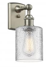 Innovations Lighting 516-1W-SN-G112 - Cobbleskill - 1 Light - 5 inch - Brushed Satin Nickel - Sconce