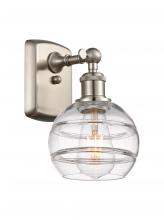 Innovations Lighting 516-1W-SN-G556-6CL - Rochester - 1 Light - 6 inch - Brushed Satin Nickel - Sconce