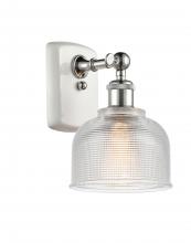 Innovations Lighting 516-1W-WPC-G412 - Dayton - 1 Light - 6 inch - White Polished Chrome - Sconce