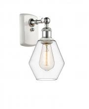 Innovations Lighting 516-1W-WPC-G652-6 - Cindyrella - 1 Light - 6 inch - White Polished Chrome - Sconce