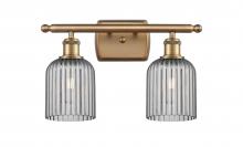 Innovations Lighting 516-2W-BB-G559-5SM - Bridal Veil - 2 Light - 15 inch - Brushed Brass - Bath Vanity Light