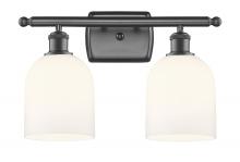 Innovations Lighting 516-2W-OB-G558-6GWH - Bella - 2 Light - 16 inch - Oil Rubbed Bronze - Bath Vanity Light