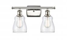  516-2W-PN-G392 - Ellery - 2 Light - 15 inch - Polished Nickel - Bath Vanity Light