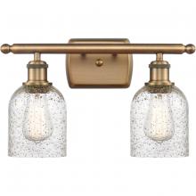 Innovations Lighting 516-2W-BB-G259 - Caledonia - 2 Light - 15 inch - Brushed Brass - Bath Vanity Light