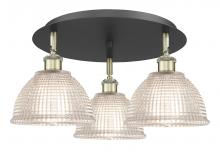 Innovations Lighting 516-3C-BAB-G422 - Arietta - 3 Light - 20 inch - Black Antique Brass - Flush Mount