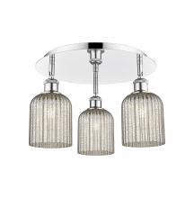 Innovations Lighting 516-3C-PC-G559-5ME - Bridal Veil - 3 Light - 17 inch - Polished Chrome - Flush Mount