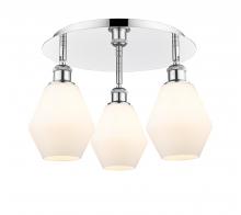 Innovations Lighting 516-3C-PC-G651-6 - Cindyrella - 3 Light - 18 inch - Polished Chrome - Flush Mount