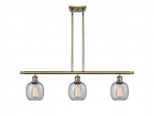  516-3I-AB-G104 - Belfast - 3 Light - 36 inch - Antique Brass - Cord hung - Island Light