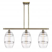 Innovations Lighting 516-3I-AB-G557-8CL - Vaz - 3 Light - 36 inch - Antique Brass - Cord hung - Island Light