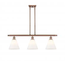 Innovations Lighting 516-3I-AC-GBC-81 - Berkshire - 3 Light - 36 inch - Antique Copper - Cord hung - Island Light