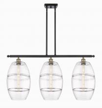 Innovations Lighting 516-3I-BAB-G557-10CL - Vaz - 3 Light - 37 inch - Black Antique Brass - Cord hung - Island Light