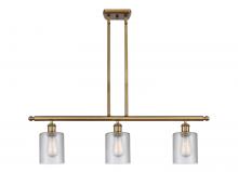 Innovations Lighting 516-3I-BB-G112 - Cobbleskill - 3 Light - 36 inch - Brushed Brass - Cord hung - Island Light