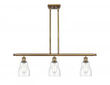 Innovations Lighting 516-3I-BB-G394 - Ellery - 3 Light - 36 inch - Brushed Brass - Cord hung - Island Light