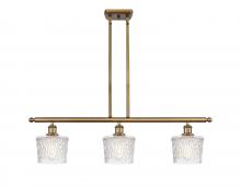  516-3I-BB-G402 - Niagara - 3 Light - 36 inch - Brushed Brass - Cord hung - Island Light