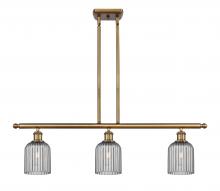 Innovations Lighting 516-3I-BB-G559-5SM - Bridal Veil - 3 Light - 36 inch - Brushed Brass - Cord hung - Island Light