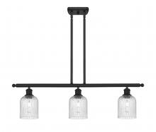 Innovations Lighting 516-3I-BK-G559-5SDY - Bridal Veil - 3 Light - 36 inch - Matte Black - Cord hung - Island Light