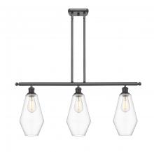 Innovations Lighting 516-3I-BK-G652-7 - Cindyrella - 3 Light - 36 inch - Matte Black - Cord hung - Island Light