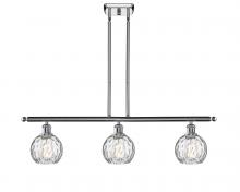 Innovations Lighting 516-3I-PC-G1215-6 - Athens Water Glass - 3 Light - 36 inch - Polished Chrome - Cord hung - Island Light